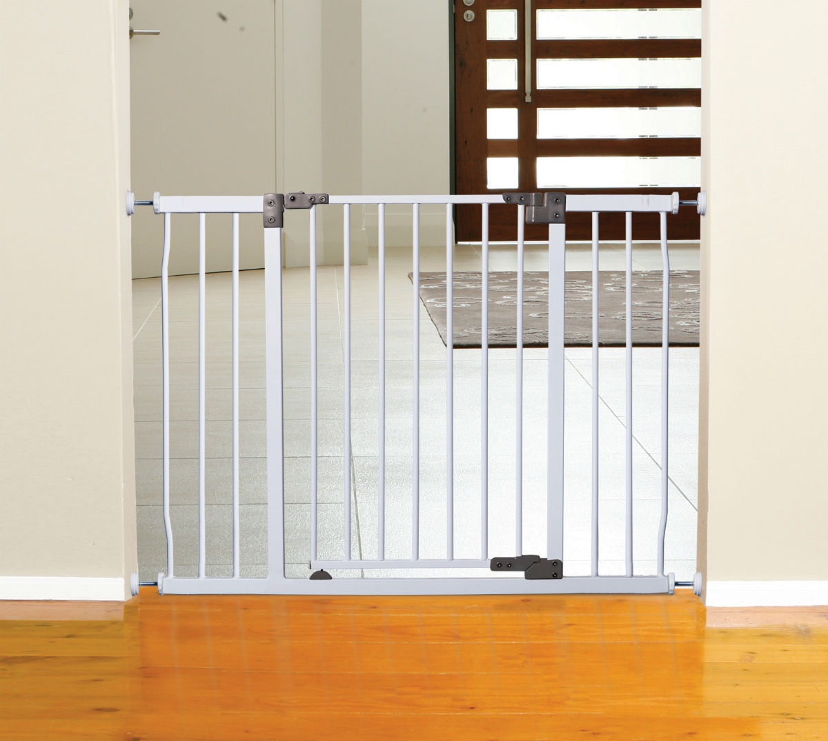 Liberty Xtra Hallway Security Gate Plus 10.5 White (49.5 to 52.5W) I