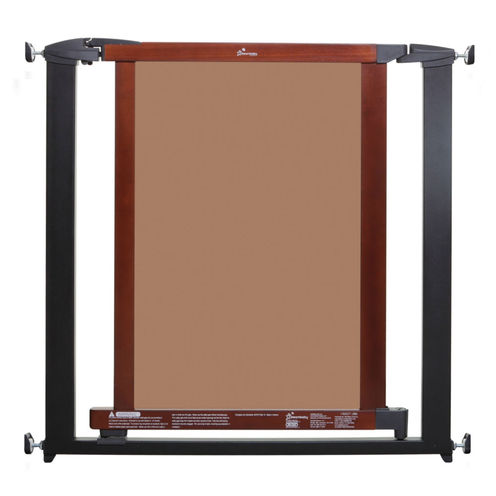 Metropolitan Pressure Mounted Gate Plus 2.5 Charcoal w/Cherry Color